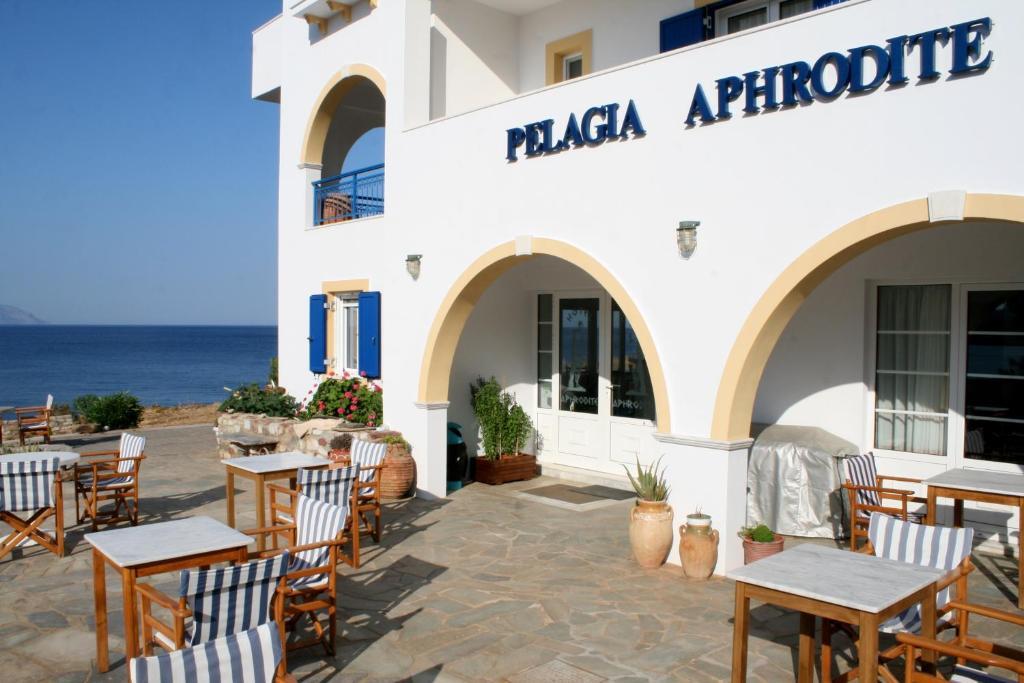 Ξενοδοχείο Πελαγία - Αφροδίτη Agia Pelagia  Εξωτερικό φωτογραφία